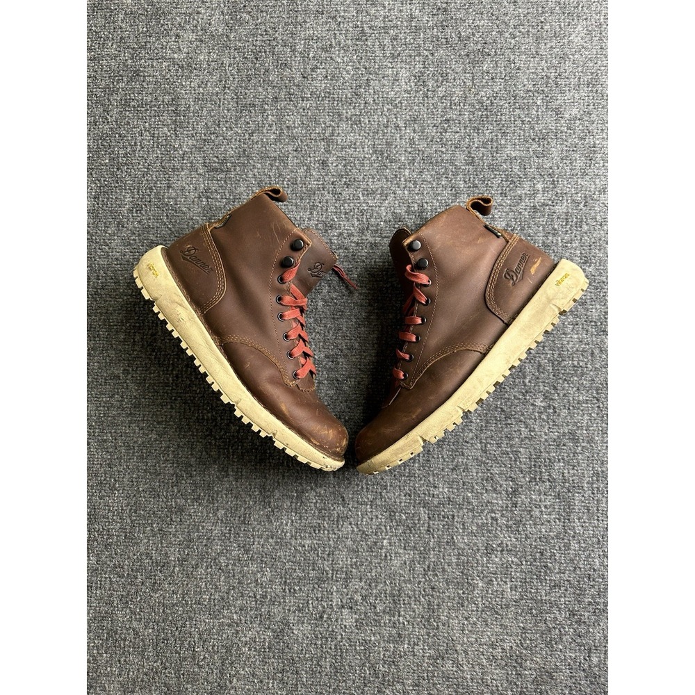 Womens Danner Logger 917 Monks Robe GTX Brown Leather Boots, Size 8.5 M